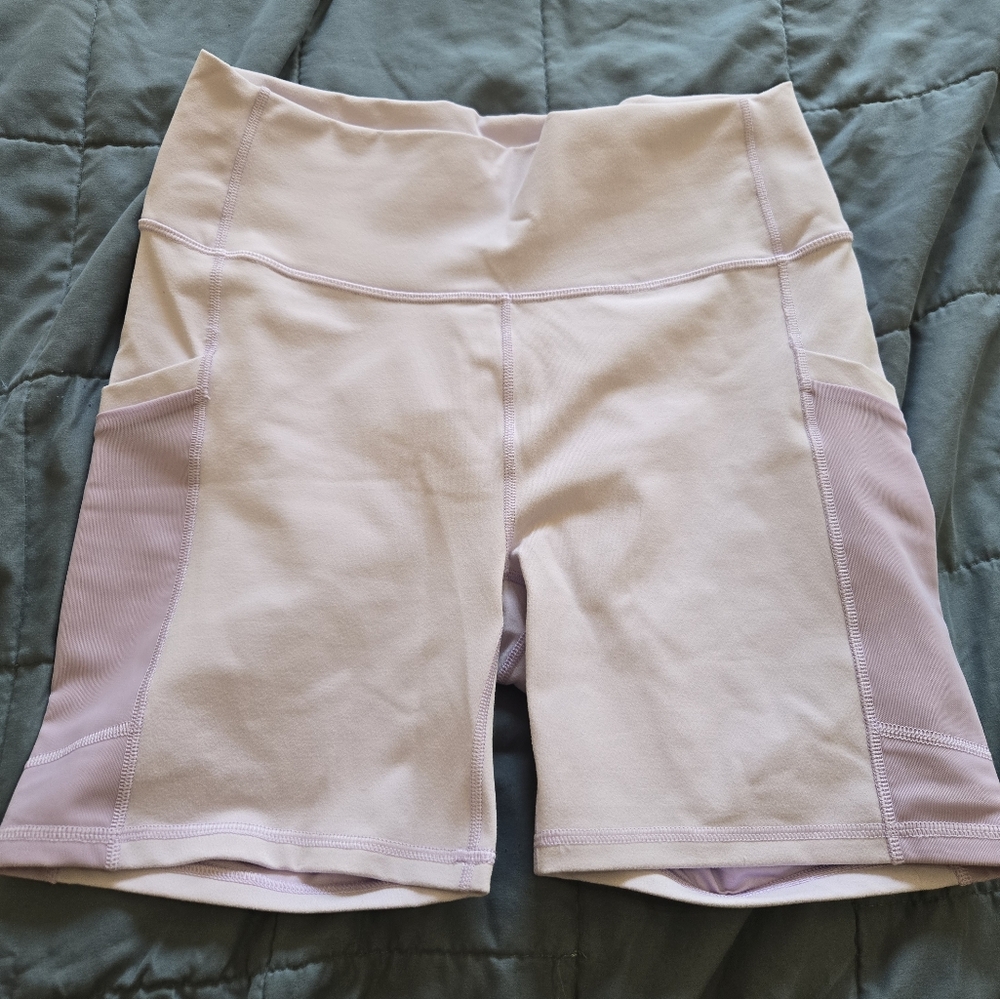Fabletics bike shorts.